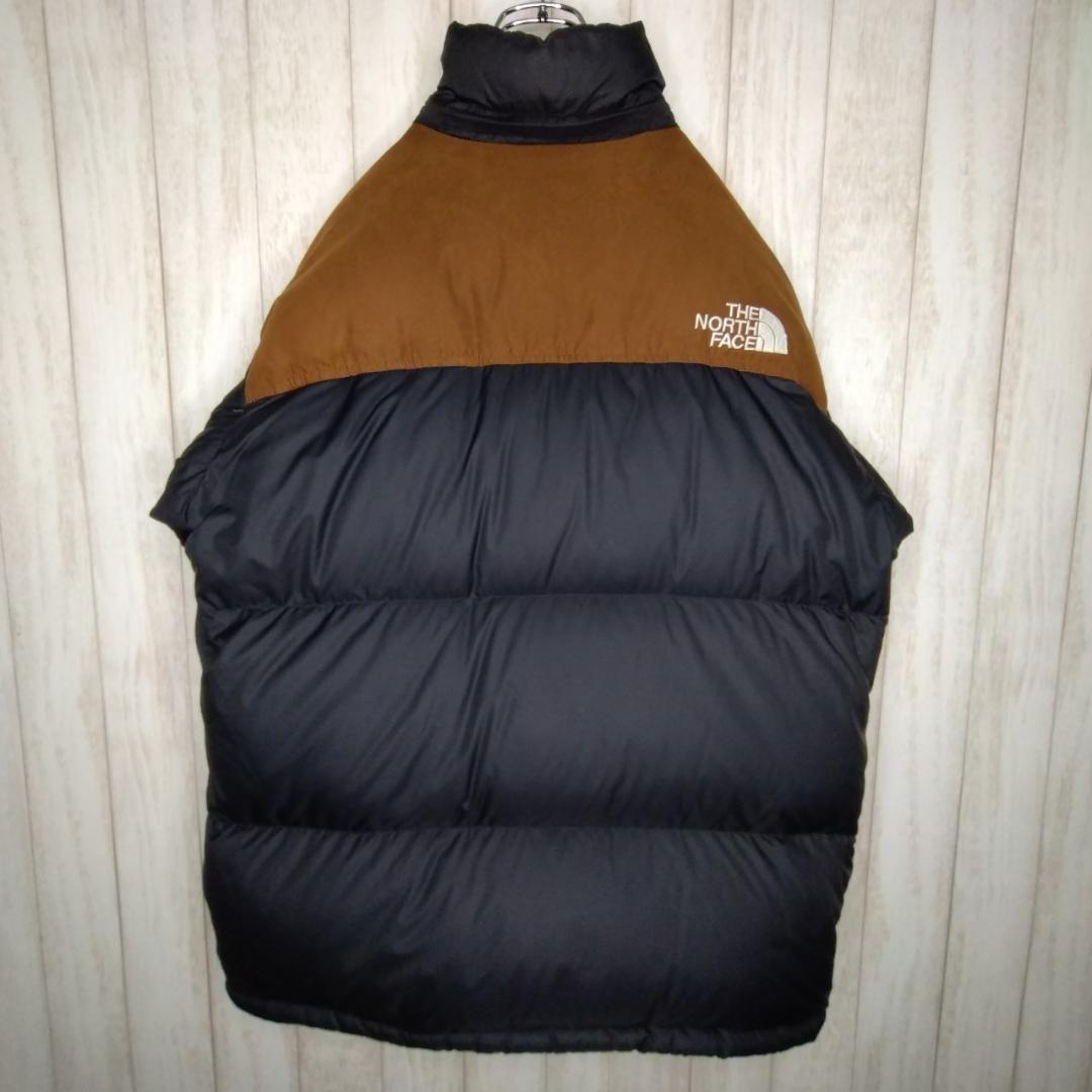 《激レア》ノースフェイス☆ヌプシダウンジャケットL刺繍ブラックD51168