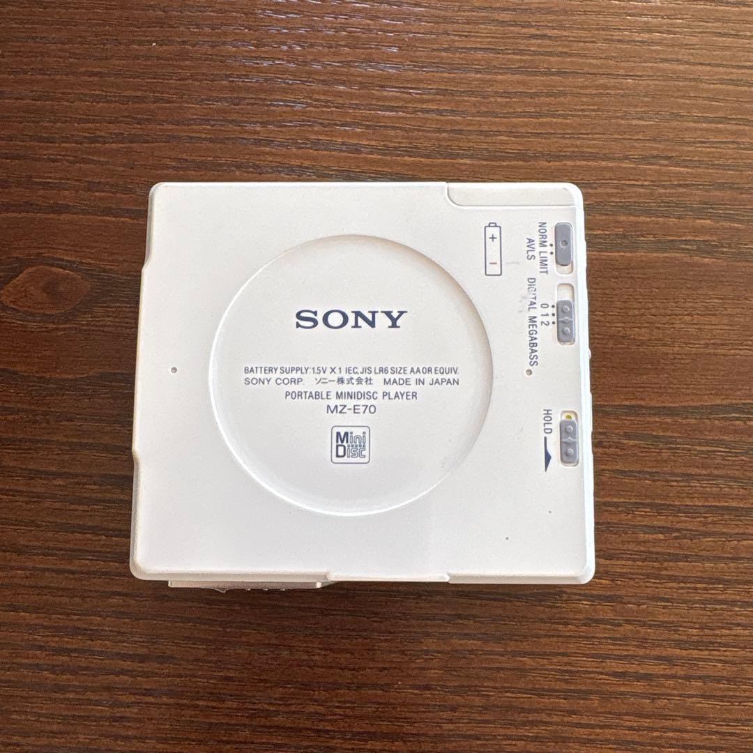 SONY MZ-E70 ポータブルMDプレーヤー ジャンク 動作未確認 値下可