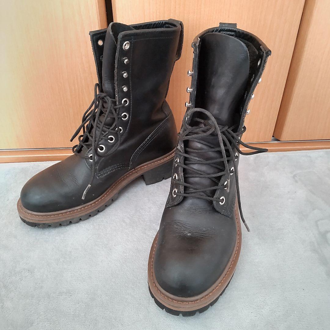 ホーキンス ロガーブーツ GT-4371 25.5cm ブラック レザー 本革 - メルカリ