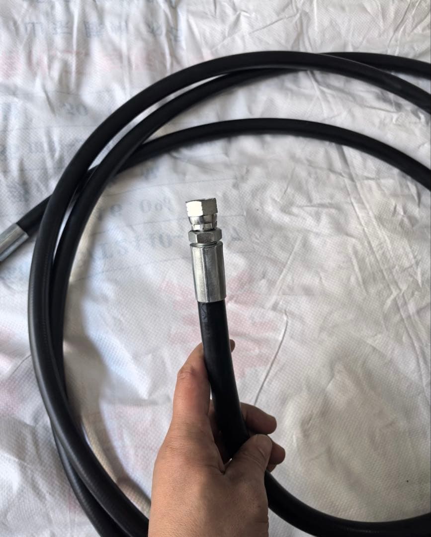 新品（2025）ハイドロ #6 フロントホース 5m×2本 リアホース2m×2本