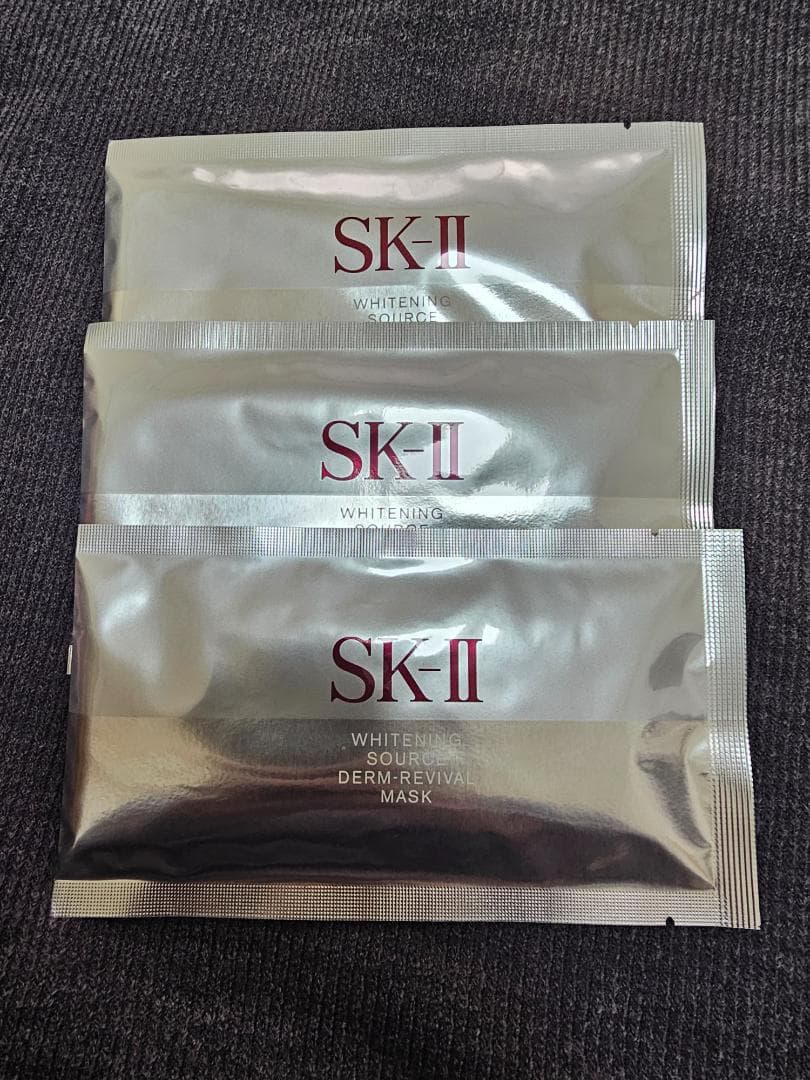 SK-II ホワイトニングソース ダームリバイバルマスク 3枚 - メルカリ
