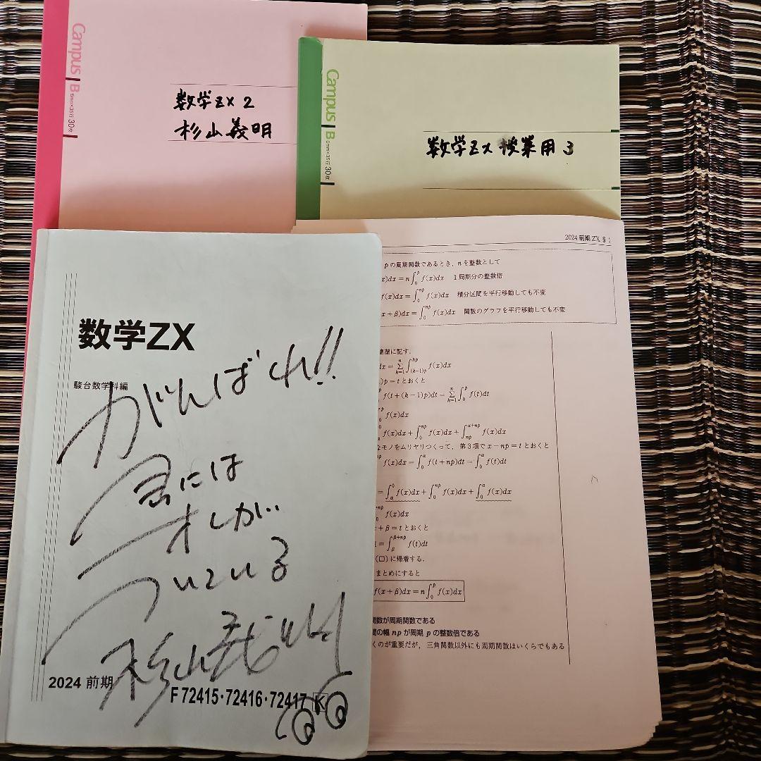 数学ZX 2024年版 駿台 - メルカリ