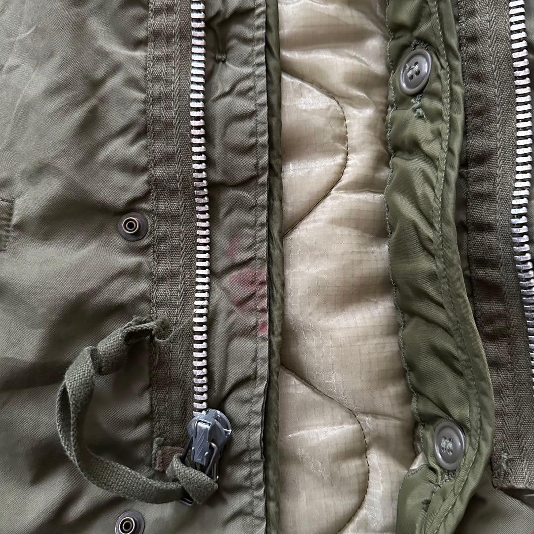 最初期】XS M-65 フィッシュテール フルセット アルミジップ 実物