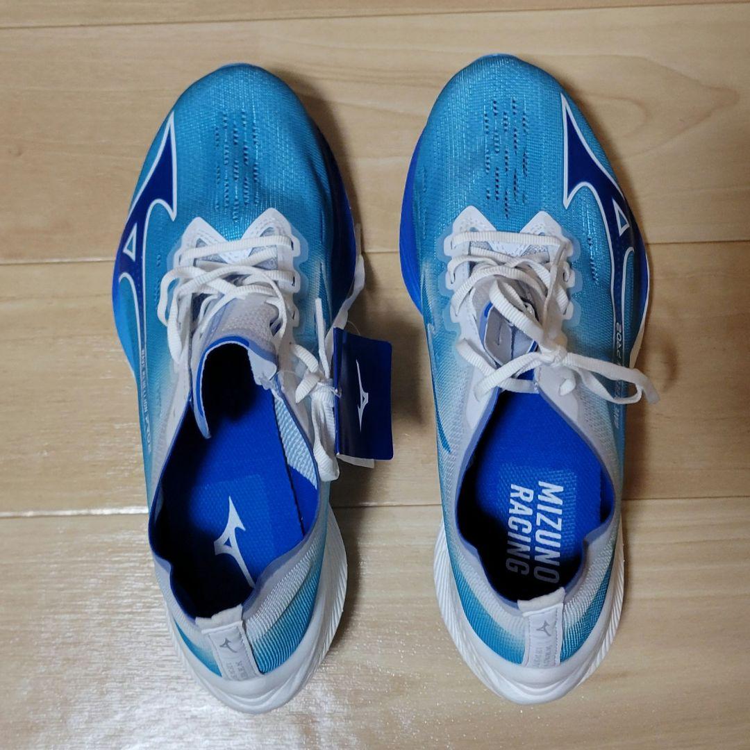 【新品未使用】ミズノ ランニングシューズ ウエーブリベリオンプロ2 26.5cm