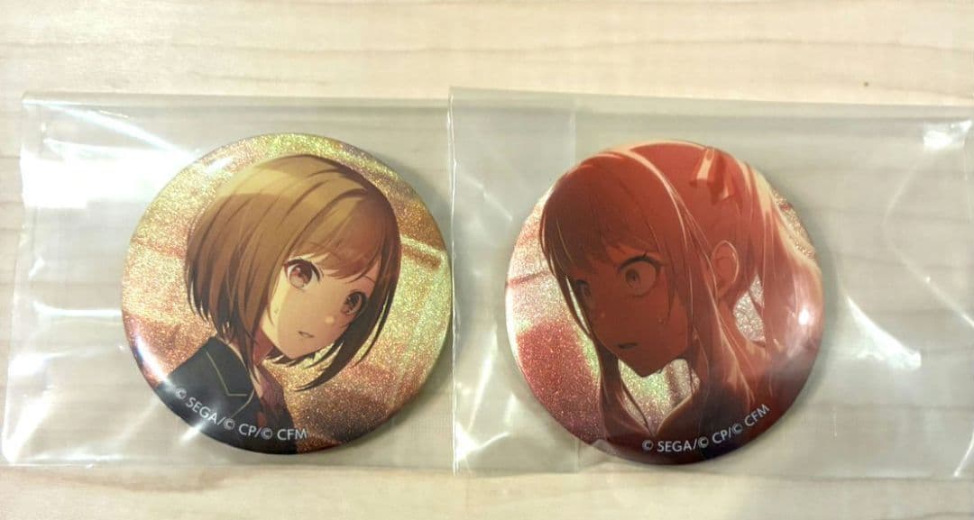 プロセカ 缶バッジ 東雲絵名 暁山瑞希 - メルカリ