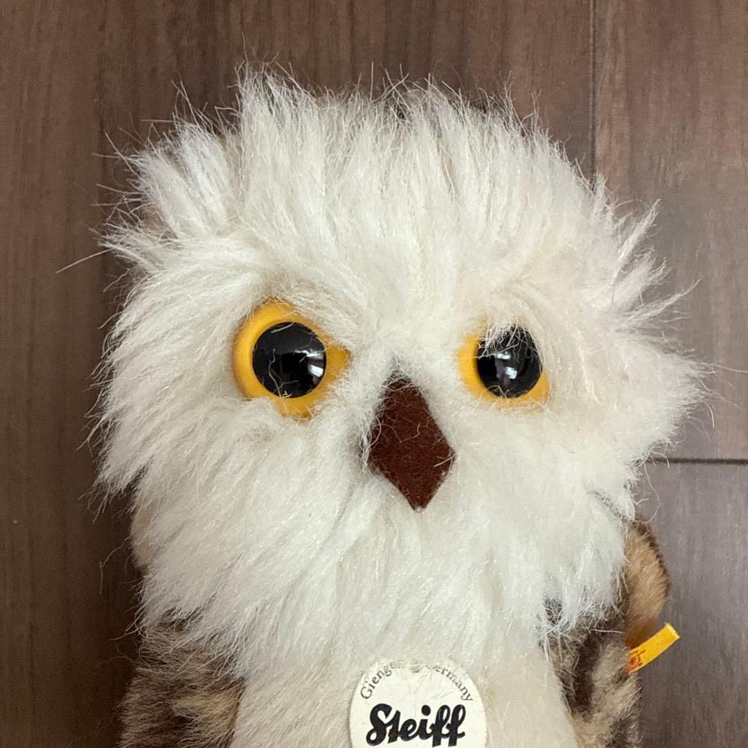 シュタイフ ふくろう ぬいぐるみ - メルカリ