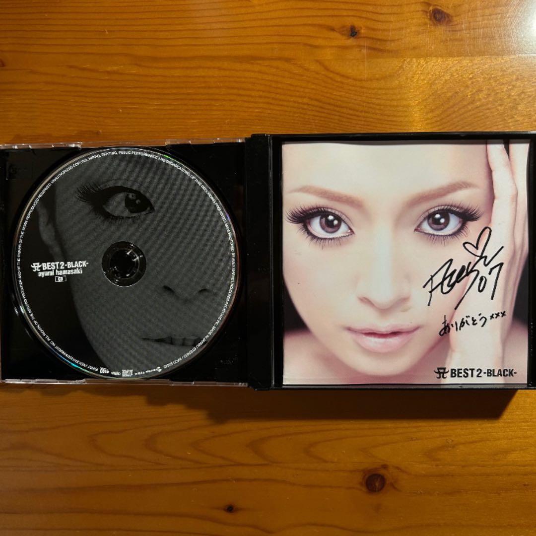 浜崎あゆみ サイン入りCD - メルカリ
