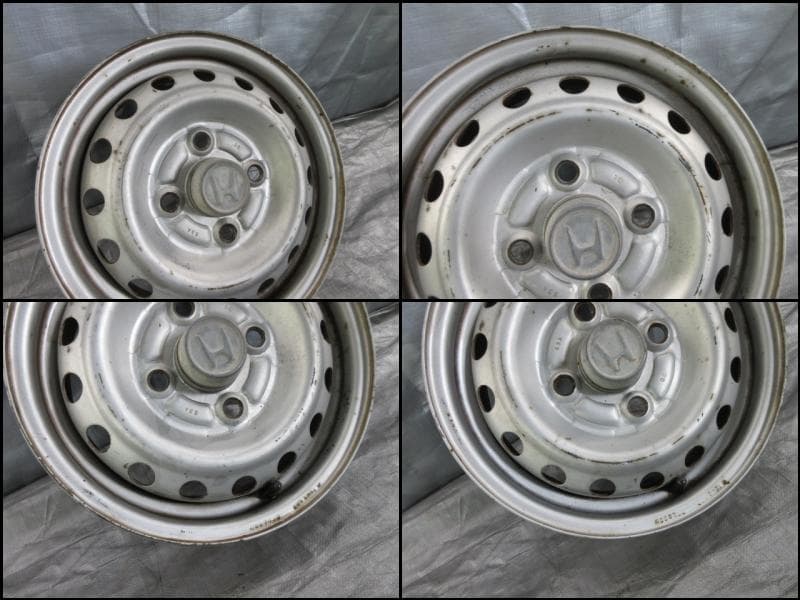 M158　 アクティ純正ホイール　12×3.50B　4H/100　4本