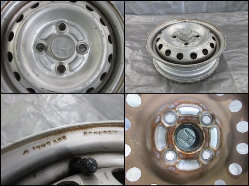 M158　 アクティ純正ホイール　12×3.50B　4H/100　4本