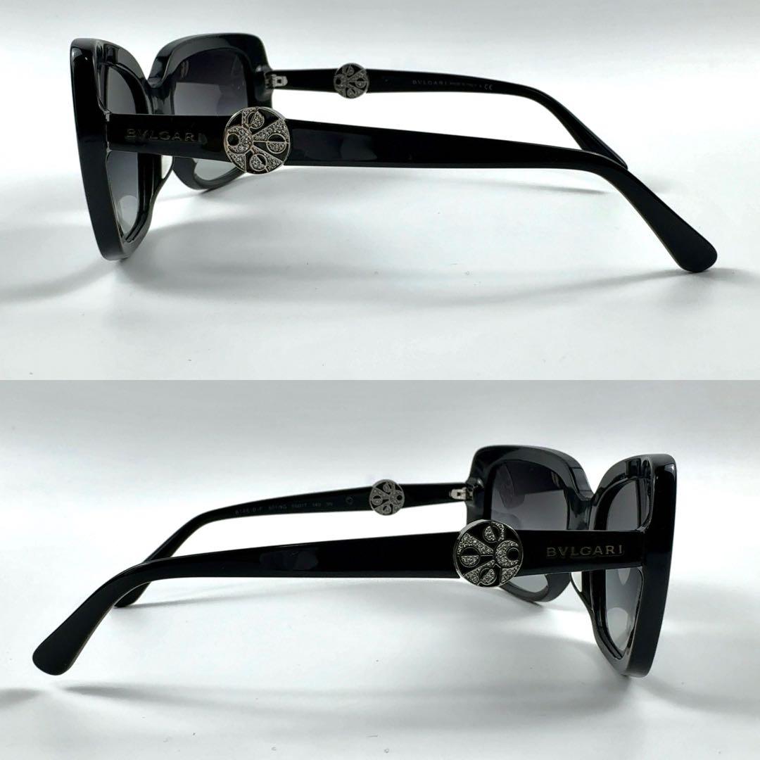 極美品】ブルガリ サングラス 8164-BF ブラック