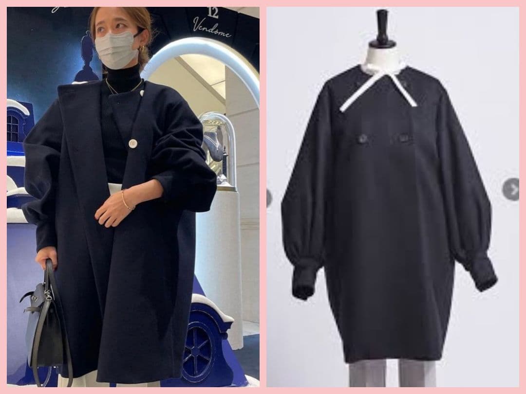 yori ヨリ ダブルパフスリーブ コート ボリュームスリーブ - メルカリ