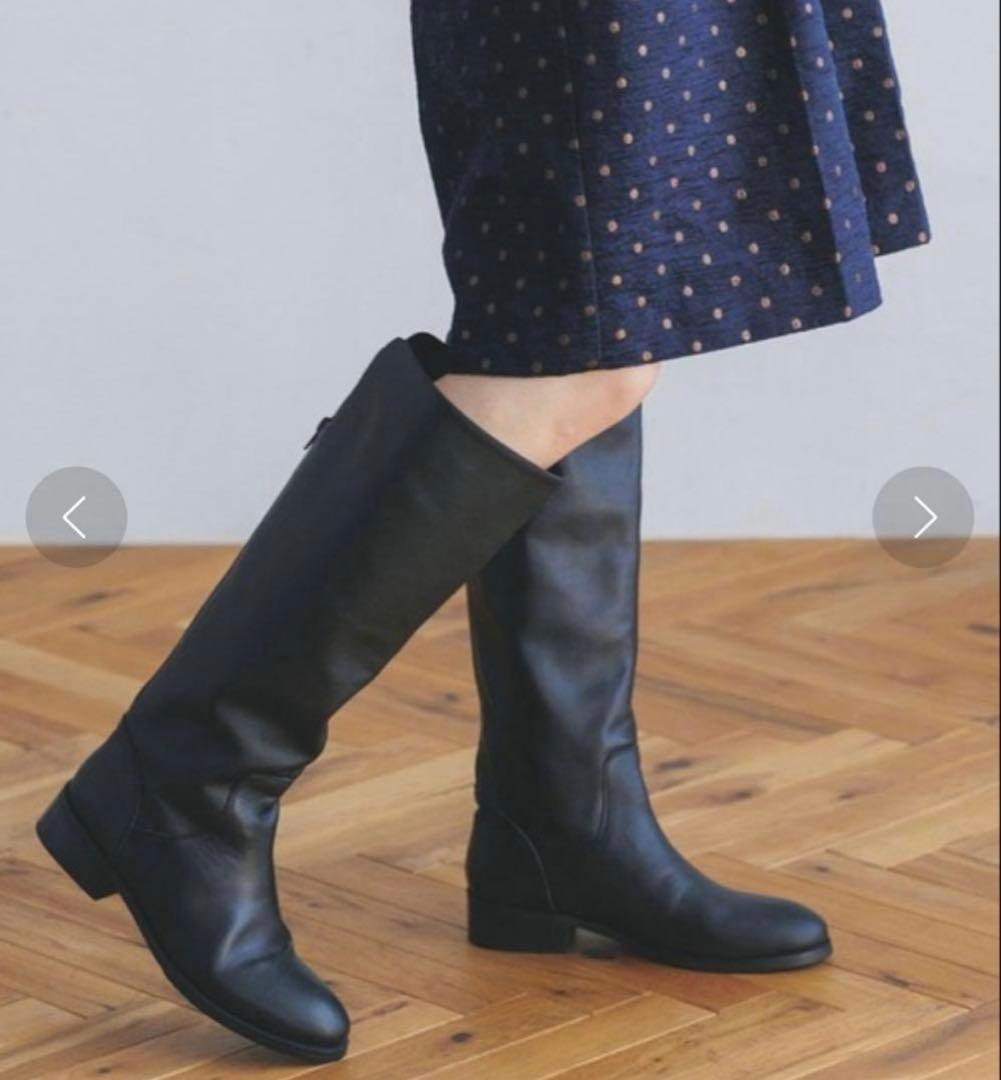 新品 REMME レメ ロングブーツ 37 黒 ブラック バックジップ - メルカリ