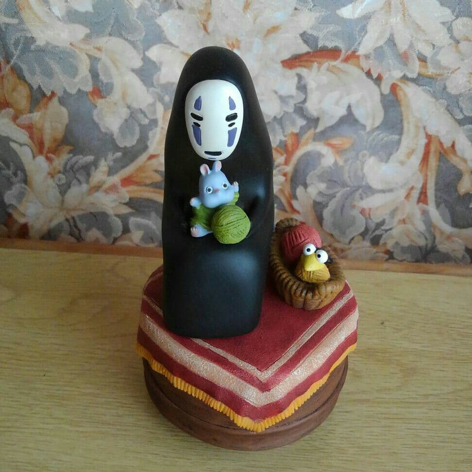 千と千尋の神隠し 編み物 カオナシ オルゴール - メルカリ