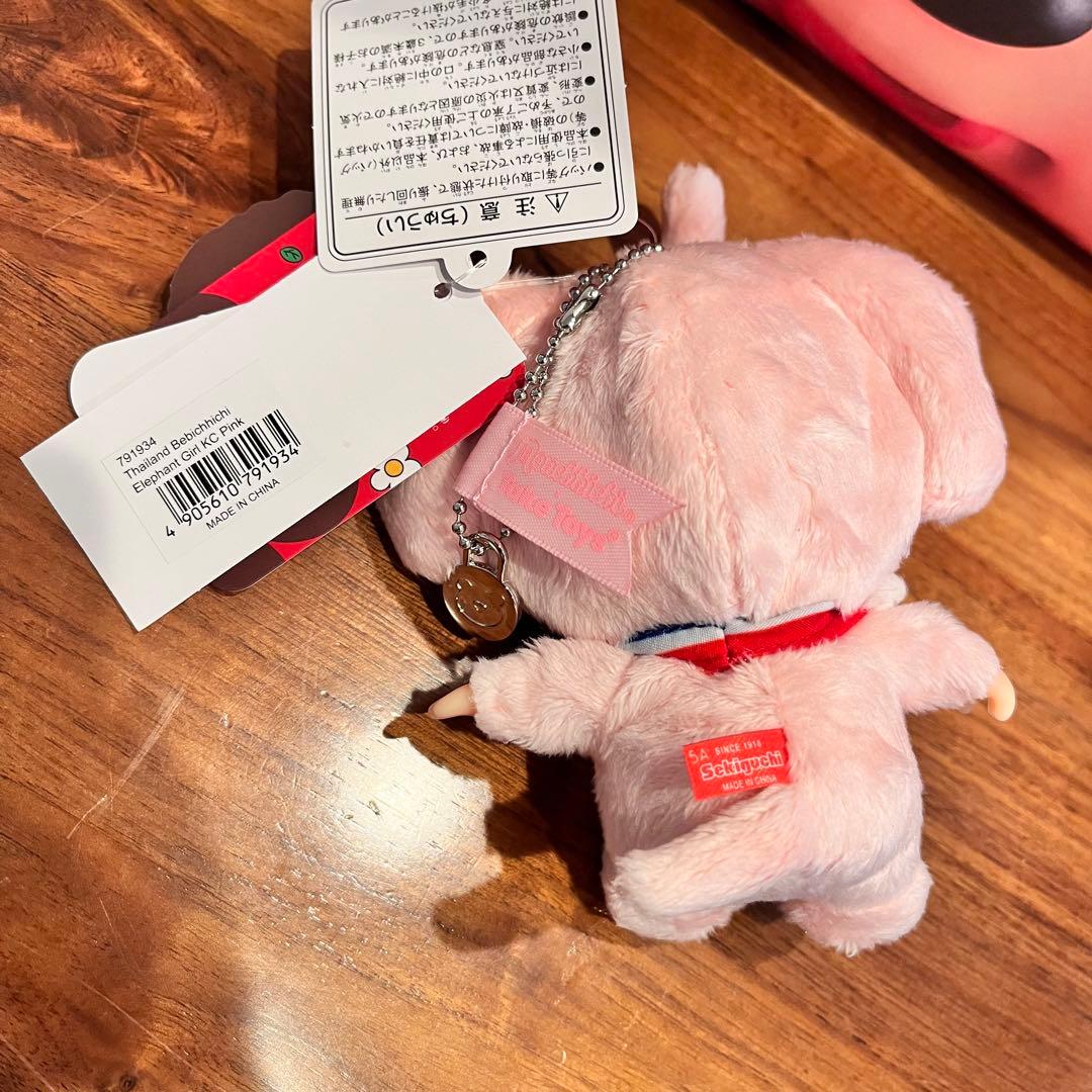 モンチッチ タイ限定 ベビチッチ ゾウ ピンク - メルカリ