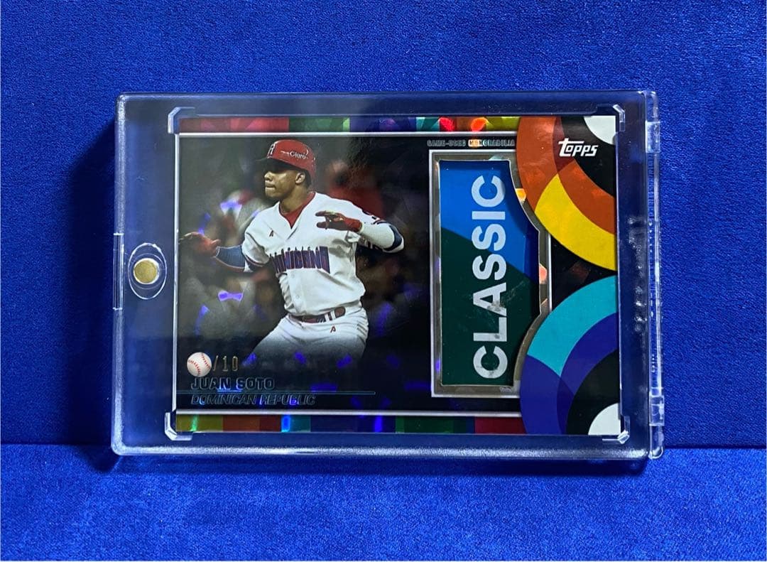 フアン・ソト　10枚限定　ベースレリック　Topps WBC フアン・ソト10枚限定ベースレリックTopps WBC