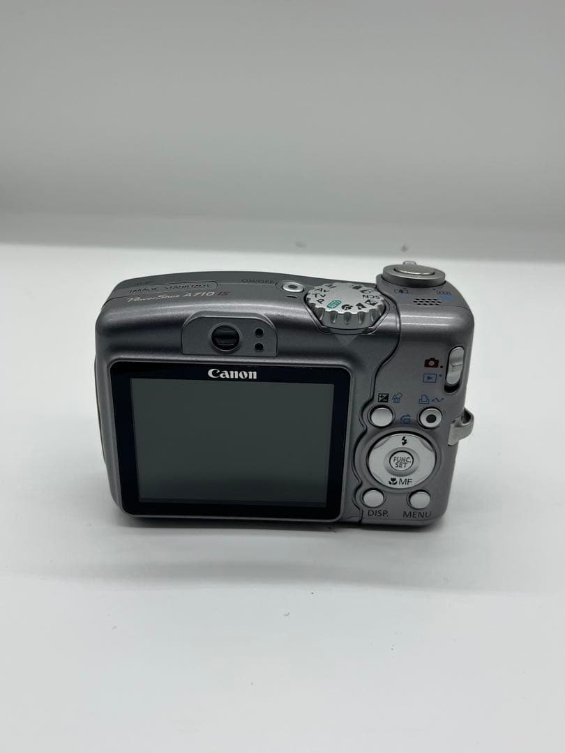 Canon PowerShot A710 isデジカメ コンデジ 単三 通電確認