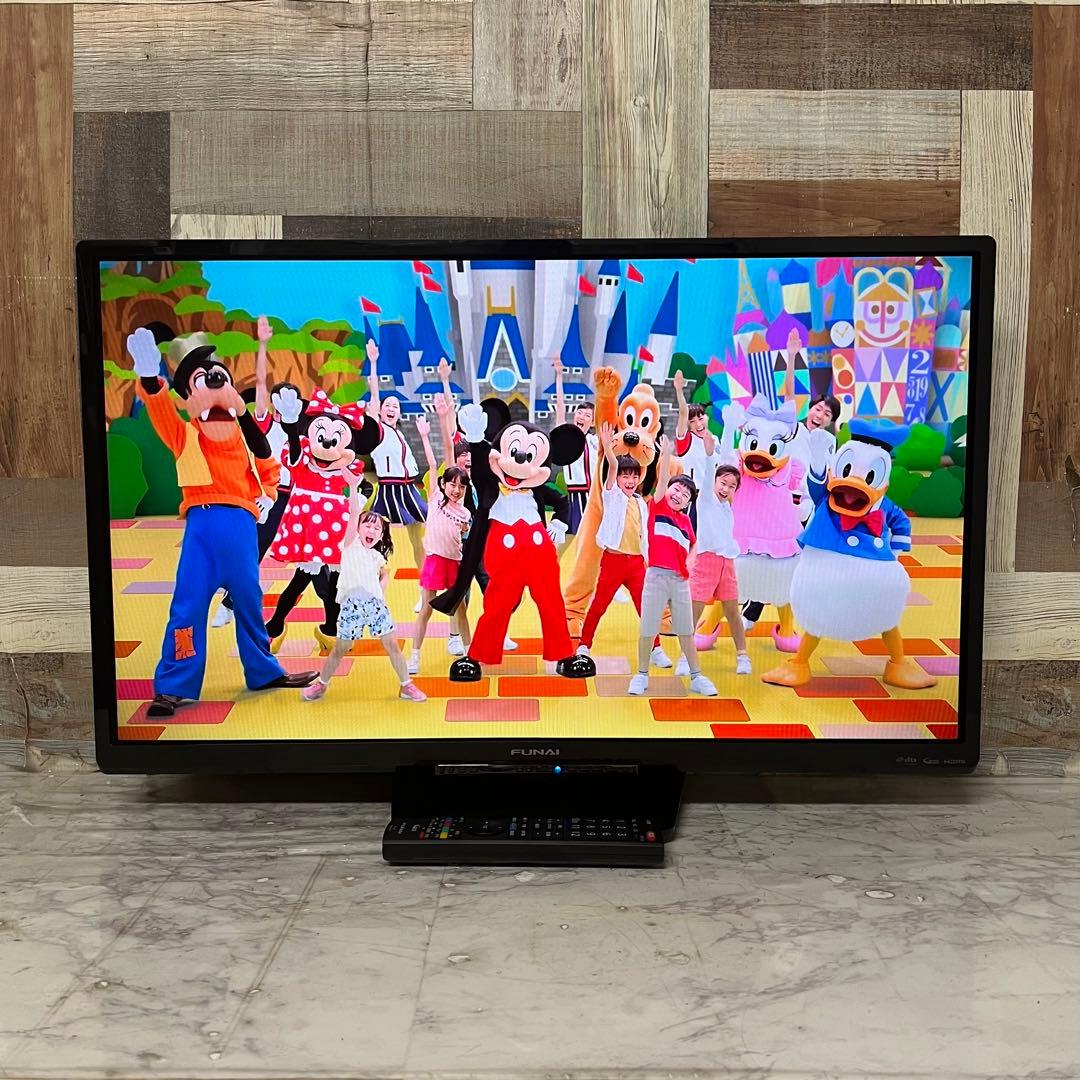 junzoさん専用直接受渡フナイ32V型液晶テレビ録画機能付。見ながら録画も可能