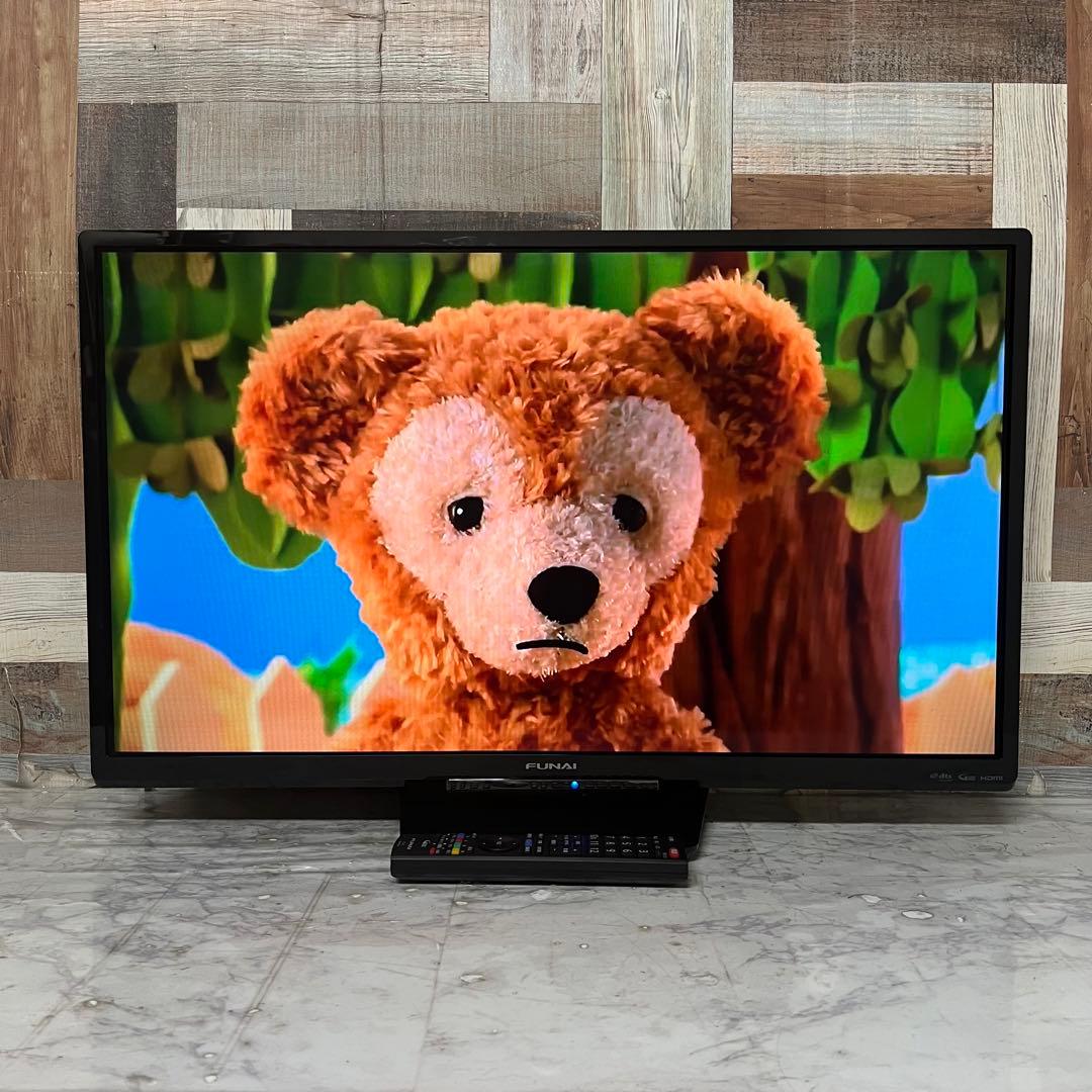 junzoさん専用直接受渡フナイ32V型液晶テレビ録画機能付。見ながら録画も可能