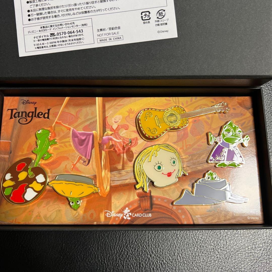 非売品 ピンバッジ ディズニー ラプンツェル ピンズ JCB パスカル
