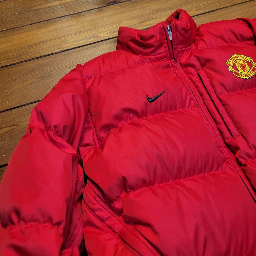 入手困難】00s ナイキ マンチェスター ユナイテッド ダウンジャケット