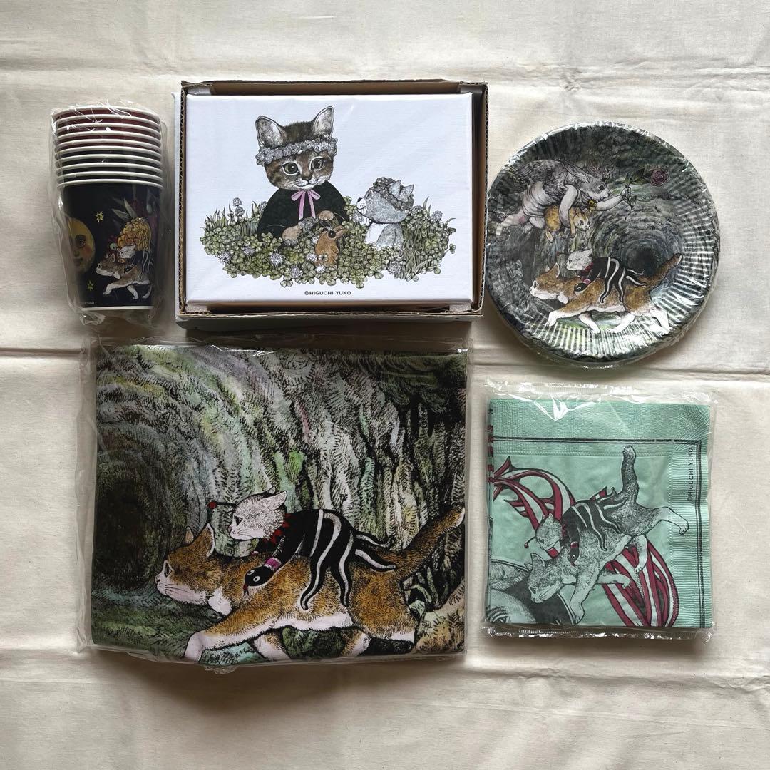 【新品未使用】ボリス雑貨店ヒグチユウコ先生複製画&ピクニックグッズおまとめセット 額装】複製画 だいすきよ – ボリス雑貨店