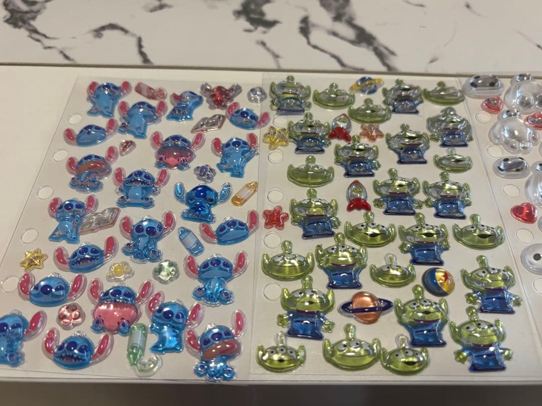 ボンボンドロップシール シール帳 ディズニー 完成品 - シール