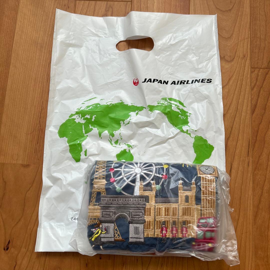 JALオリジナルエコバッグ ロンドン名所刺繍