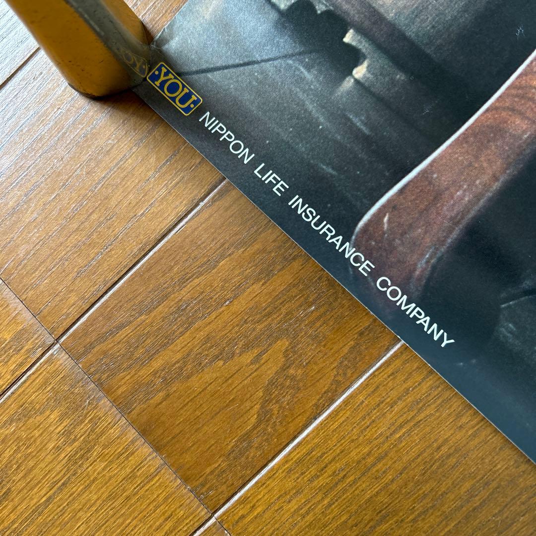 激レア 坂本龍一 ポスター 日本生命/YOU 宣伝ポスター ニッセイ YMO