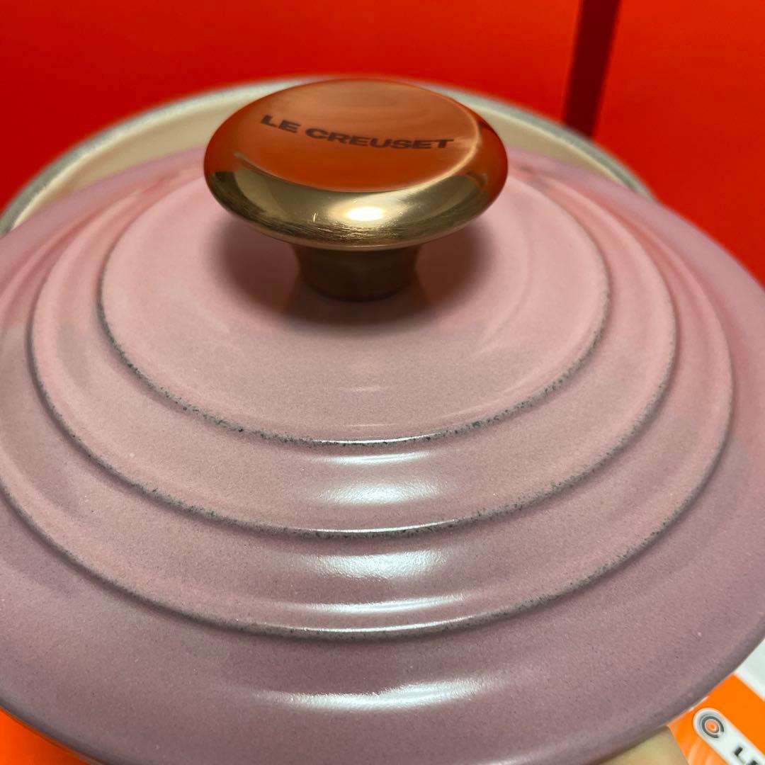 ルクルーゼ ソースパン 16cm モーヴピンク (カッパーツマミ) - メルカリ