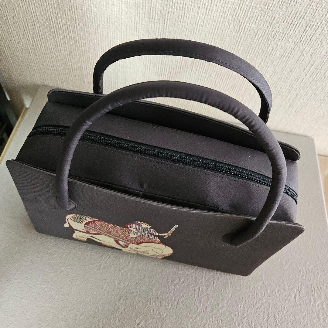 西陣縦錦の帯地を使用したバックと三分じめ(写真6) - メルカリ