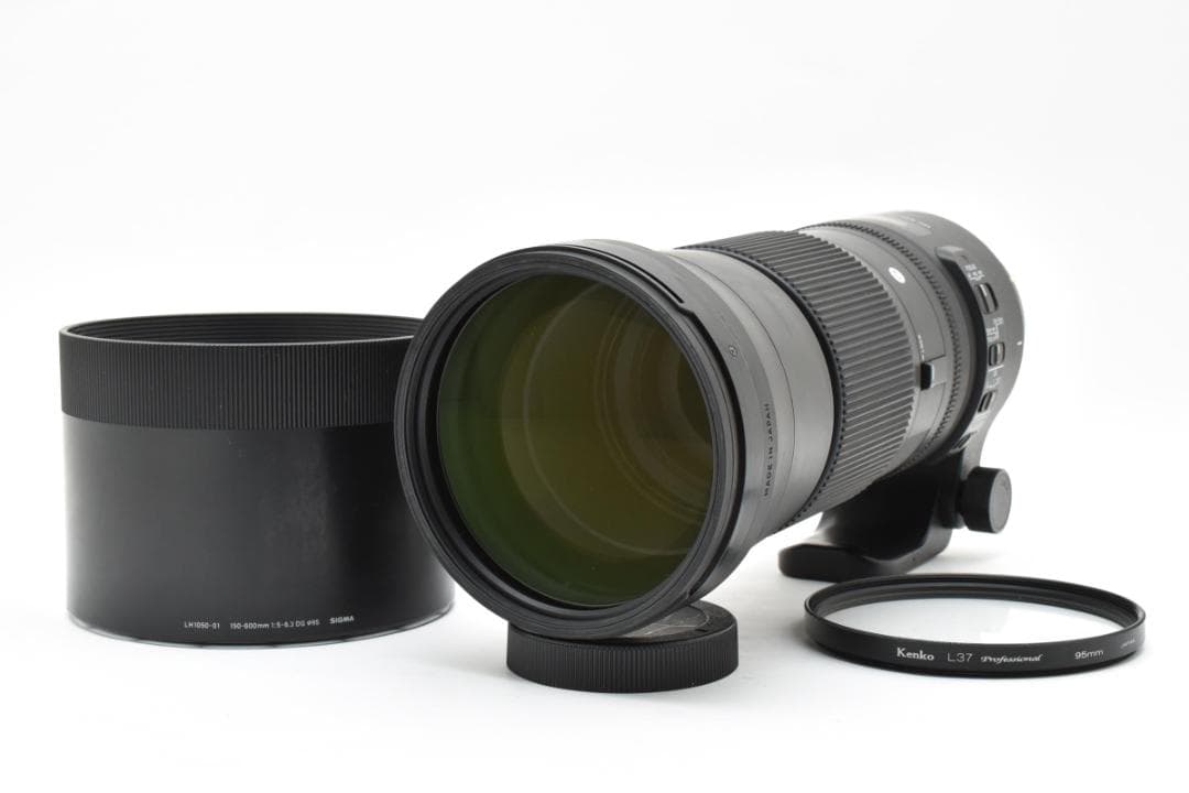 レンズ(ズーム) SIGMA 150-600mm F5-6.3 DG for CANON #528 カメラレンズ 150-600mm F5-6.3 DG OS HSM Contemporary ブラック