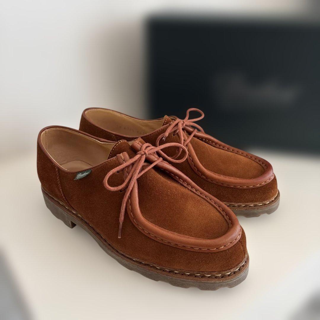 パラブーツ／ミカエル／スウェード／ウィスキー／39.5 パラブーツ Paraboot MICHAEL スエード （WHISKY） -waja bazar - 海外