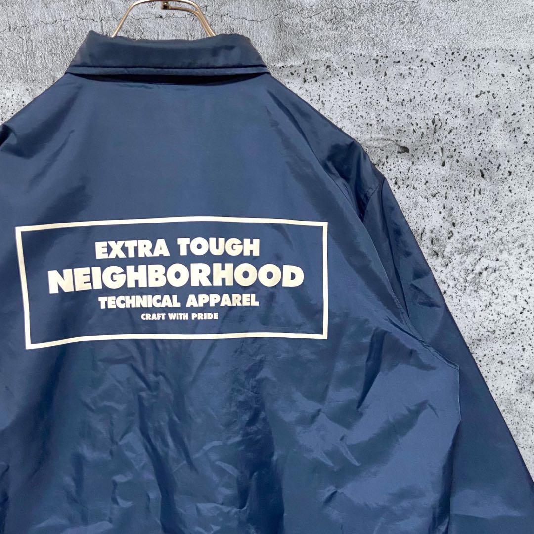 19SS ネイバーフッド コーチジャケット M ブルー 青