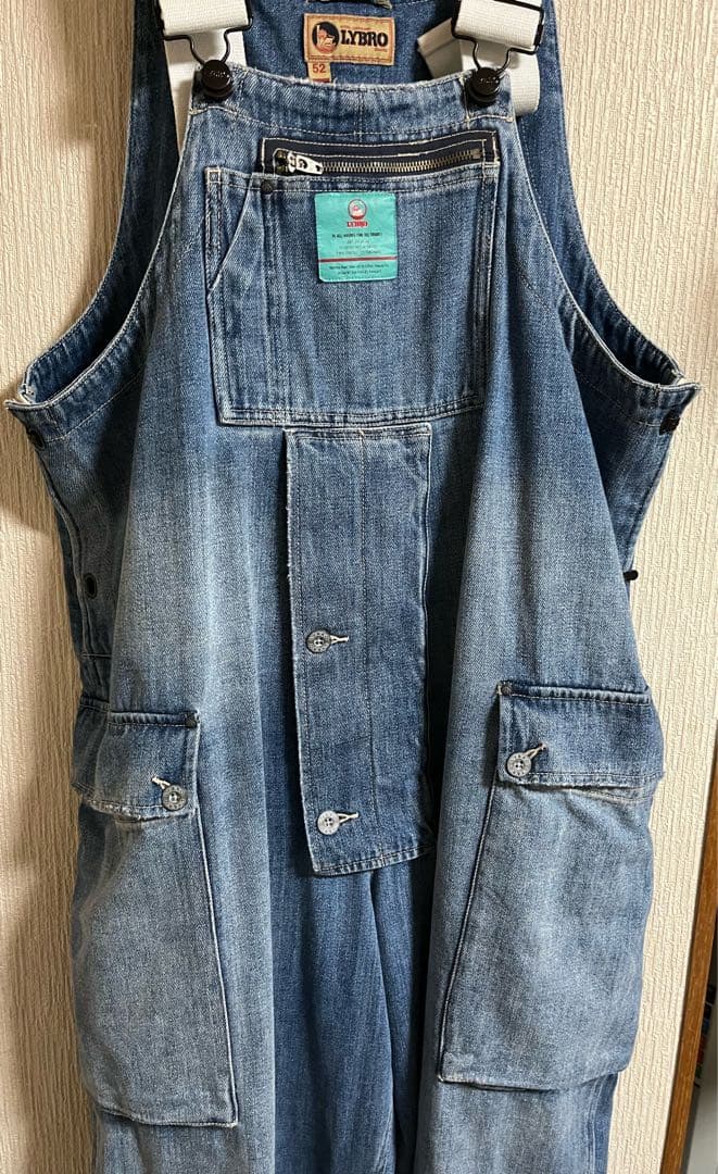 激レアNigel Cabourn LYBRO NAVAL DUNGAREE 52 - メルカリ