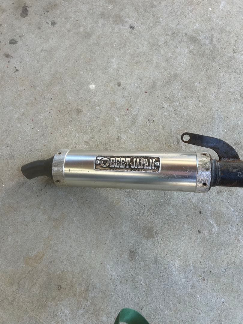 BEETバックファイヤー 本物 当時 マフラー gpz400r fx400r