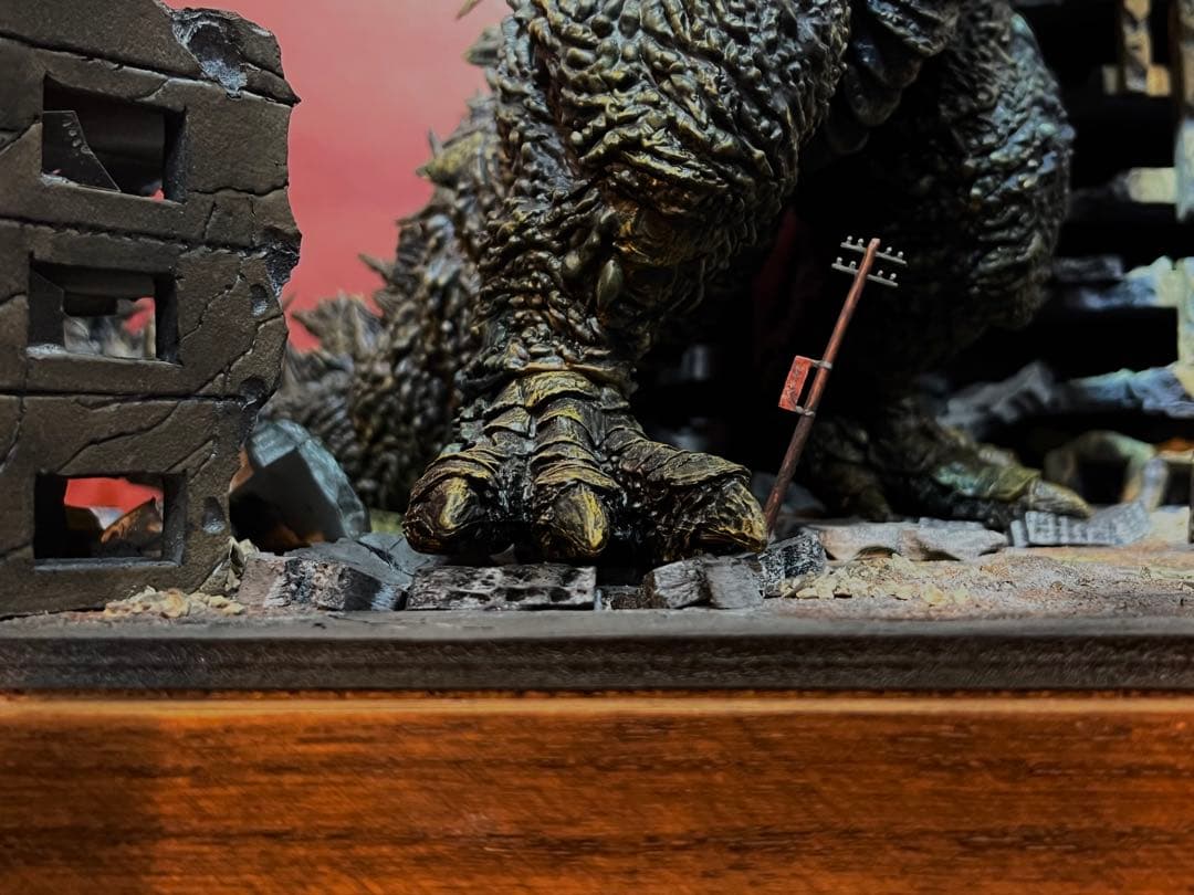 劇中再現】ゴジラ-1.0 銀座襲撃ジオラマ《改良版》一番くじA賞対応