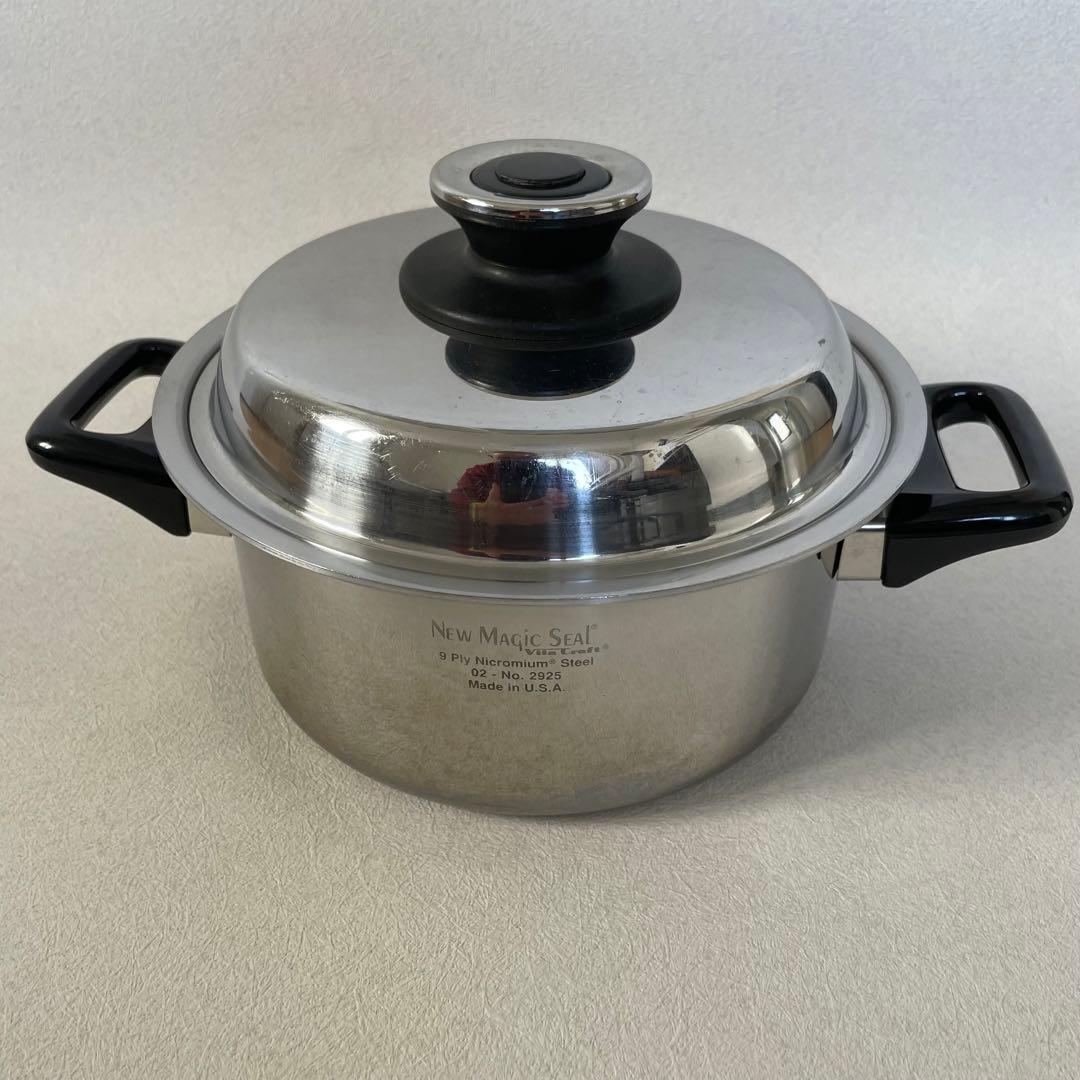 全面9層 ビタクラフト ニューマジックシール no.2925 両手鍋2.5L