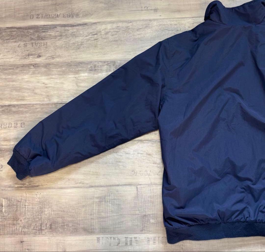 L.L.Bean エルエルビーンウォームアップジャケットネイビーフリース古着XL