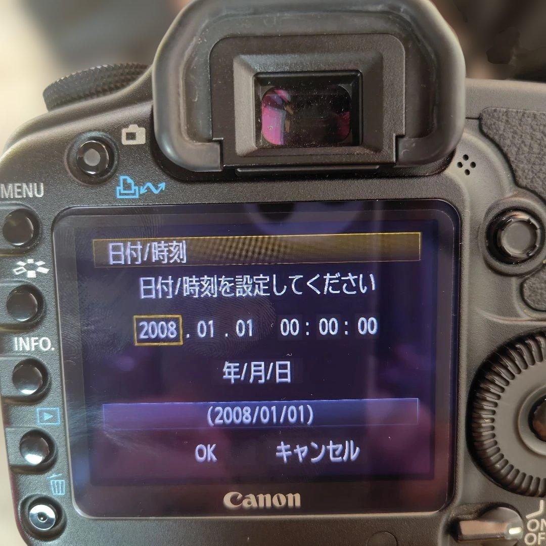 Canon EOS 5D MarkⅡ取説、メモリーディスク、ストラップ他
