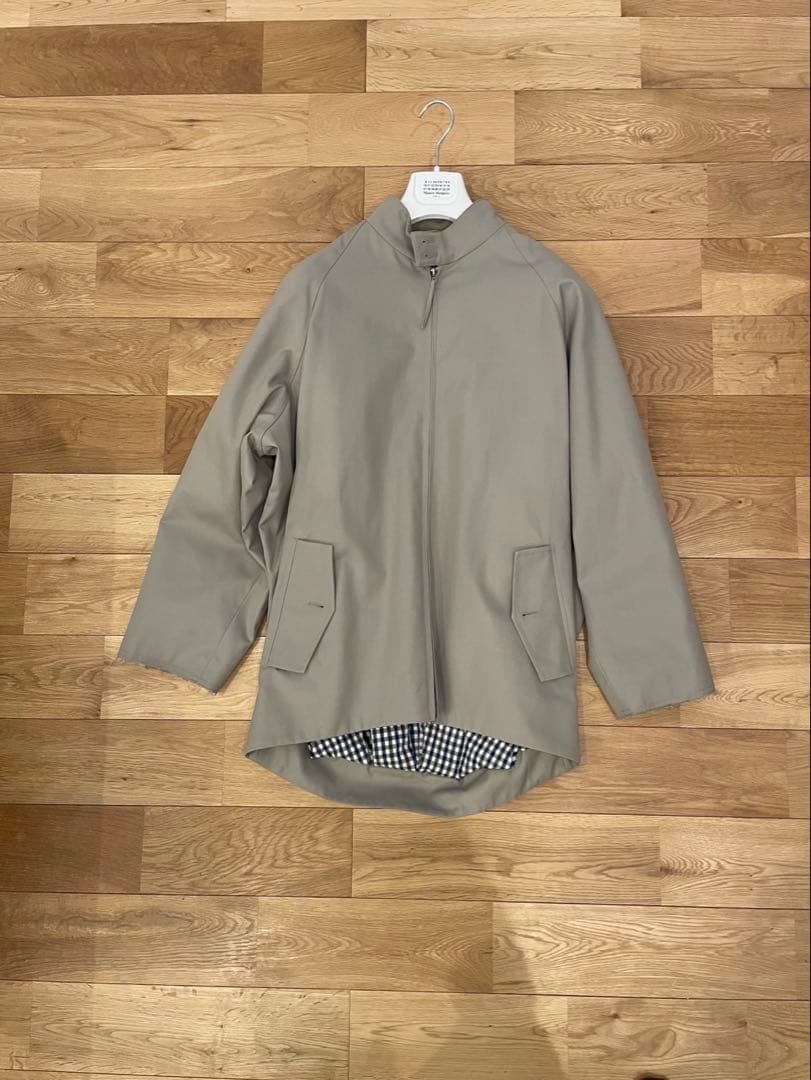 メゾンマルジェラ24SS S67AM0075ビートルバックルジャケットブルゾン