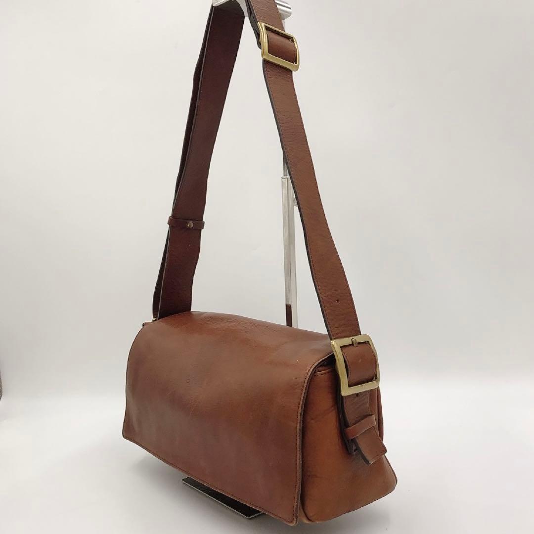 美品✨土屋鞄 ガジェットツールボックス ショルダーバッグ レザー