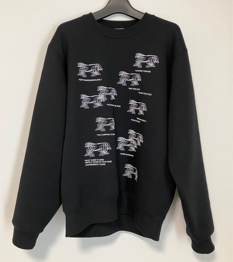 RUNNING DOGS SWEAT ブラックCONVENIENCE YOUNG - メルカリ