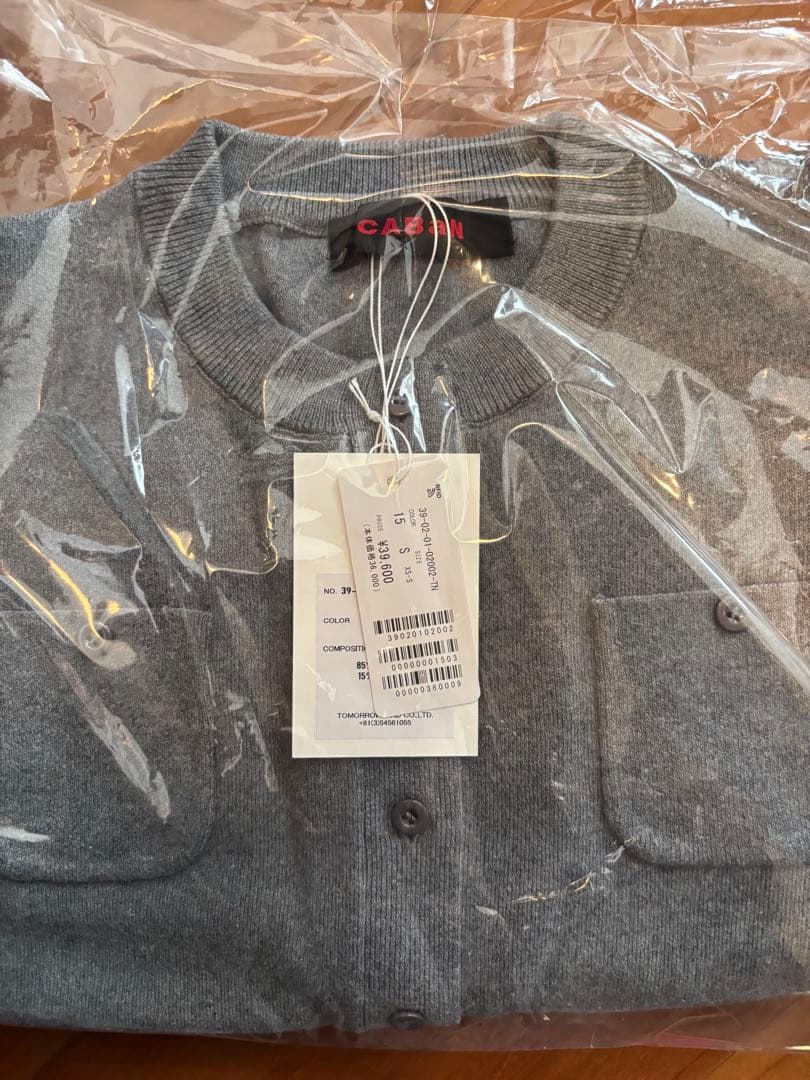 CABaN コットンカシミヤ クルーネックカーディガン　S コットンカシミヤ クルーネックカーディガン | CABaN/キャバン | 三越