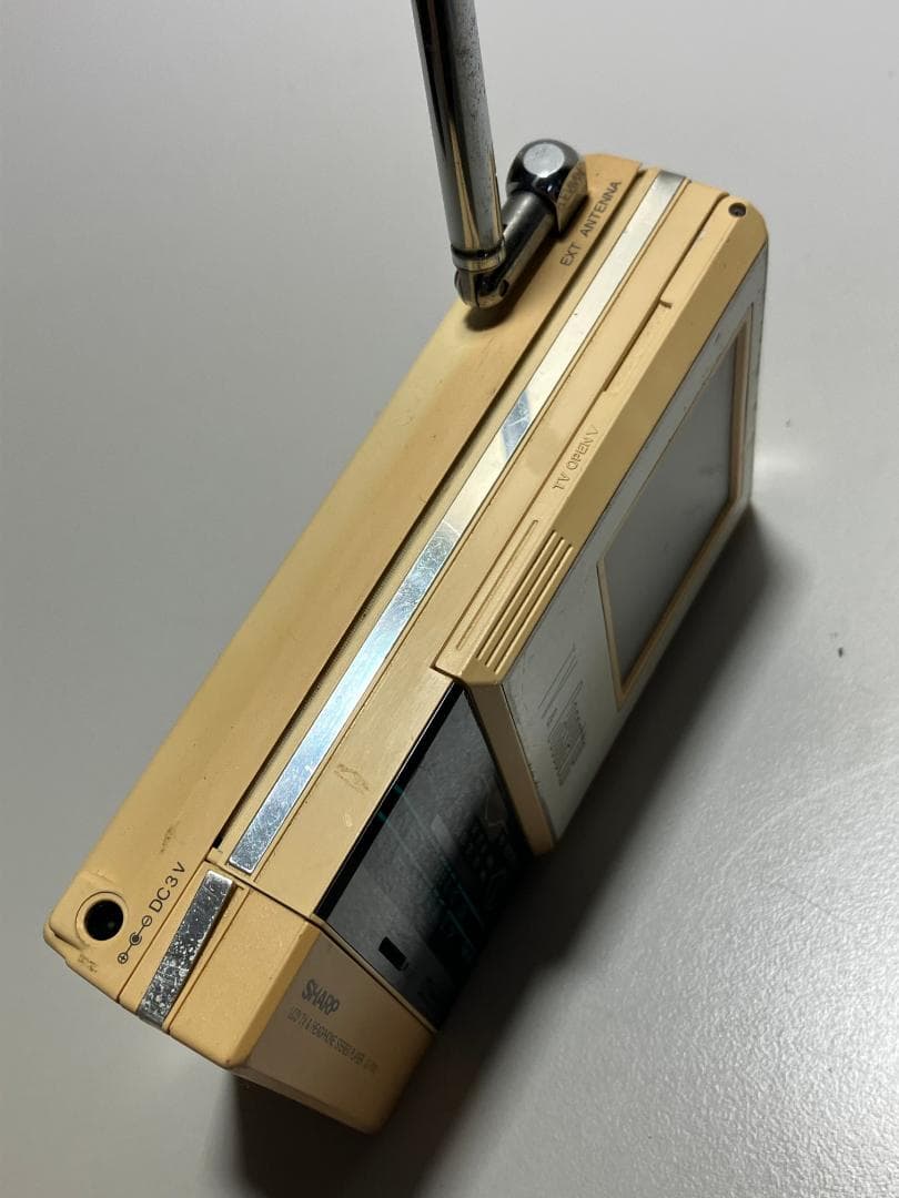 SHARP JC-TV10 TV & カセットプレーヤー#Y605 - メルカリ