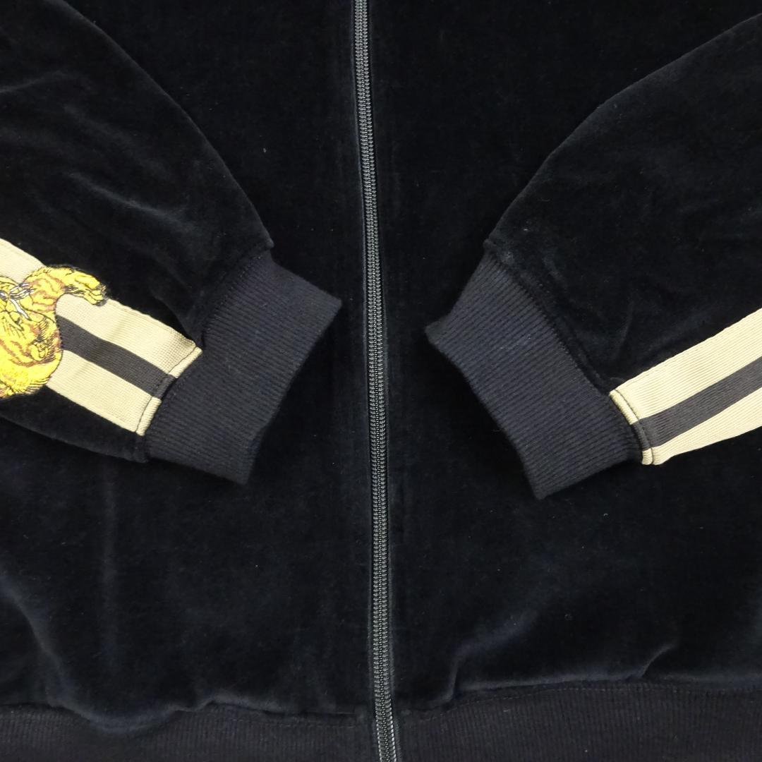 グラニフ 石黒亜矢子 バターの虎 ベロア トラックジャケット
