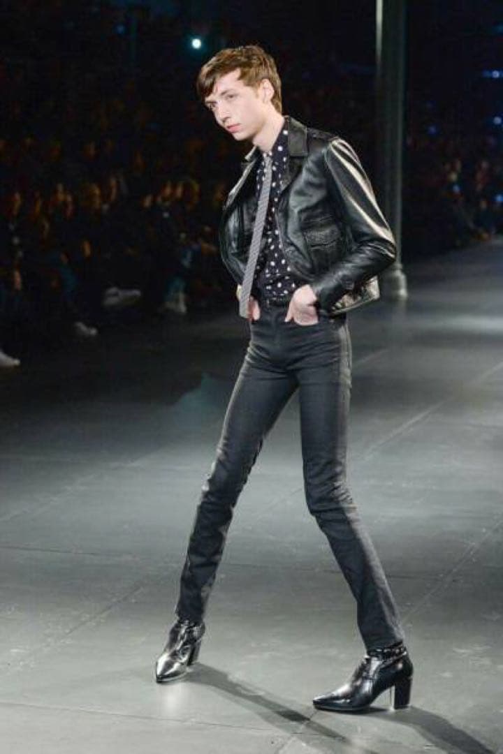 専用SAINT LAURENT PARIS 15AW8.5センチフレンチヒール - メルカリ