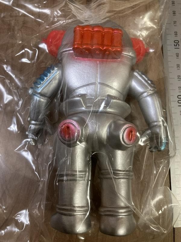 ブルマァク シルバー塗装 キングジョー ① ソフビ ウルトラセブン