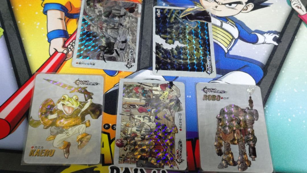 クロノトリガー　特典カード　のどかな一日　夜の森　魔王との決戦　鳥山明　プリズム Amazon.co.jp: クロノトリガー 予約特典 特製 プリズムカード5枚セット