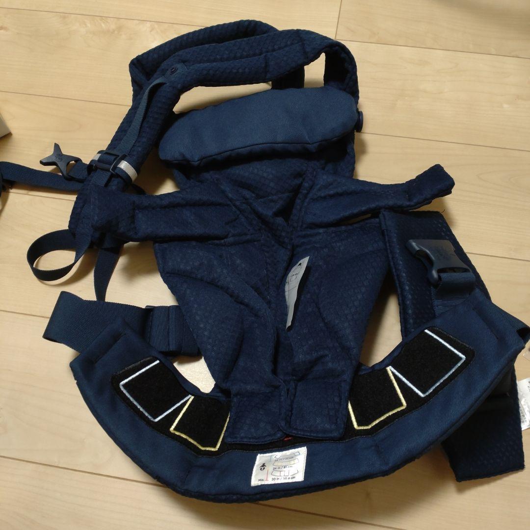 美品ergobaby OMNI Breeze 抱っこ紐 ネイビー - メルカリ