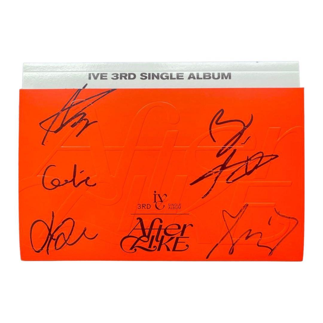 貴重　IVE サイン入り IVE 直筆サイン「I'VE IVE」スチール写真6枚セットの通販 by てでぃ